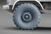 ScaleX WM 35023S Unimog 404 11.0R20 X Sagged v2 Sagged wheel set (for AK-Interactive, ICM, Revell) 1/35
